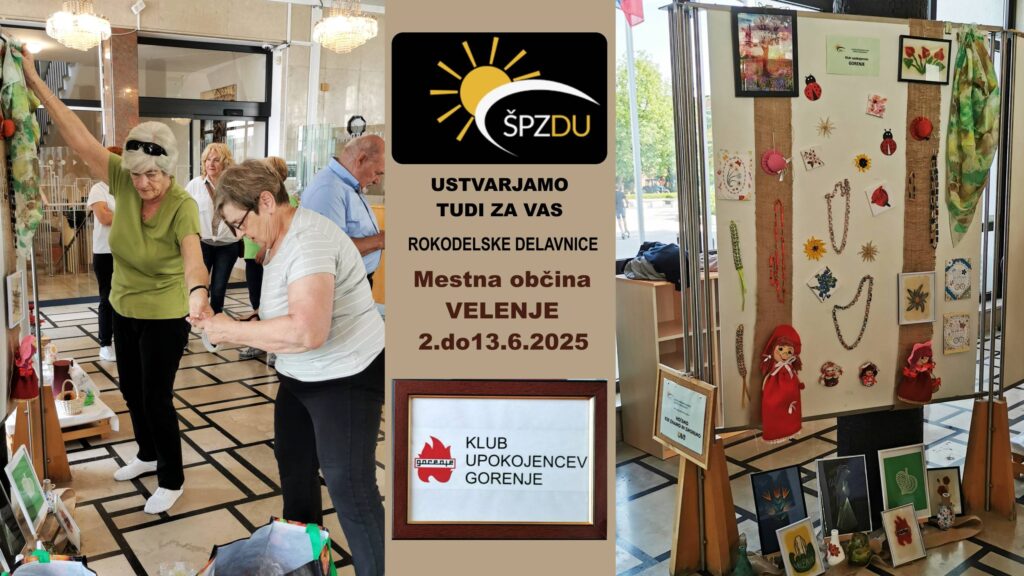 USTVARJAMO TUDI ZA VAS