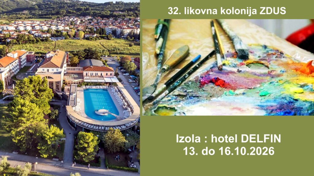 32. likovna kolonija ZDUS, RAZPIS