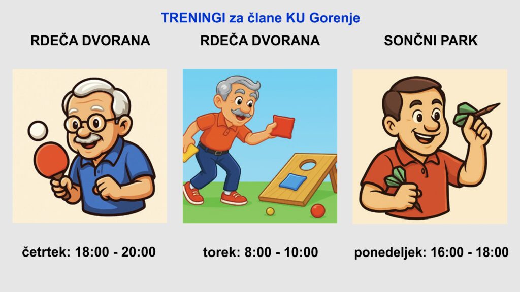 ŠTRBUNK, NAMIZNI TENIS, PIKADO